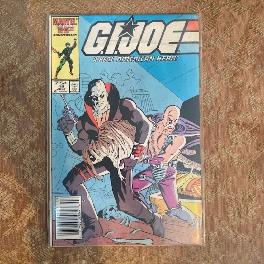 Marvel GI Joe A Real American Hero 49 July 1986 Destro Dr Mindbender Marvel 25th